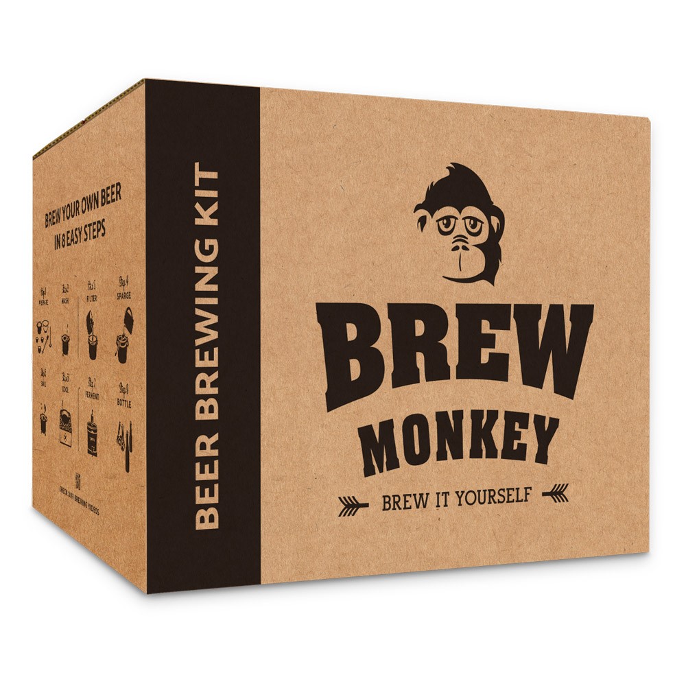 Brew Monkey Home Brewing Kit - Box