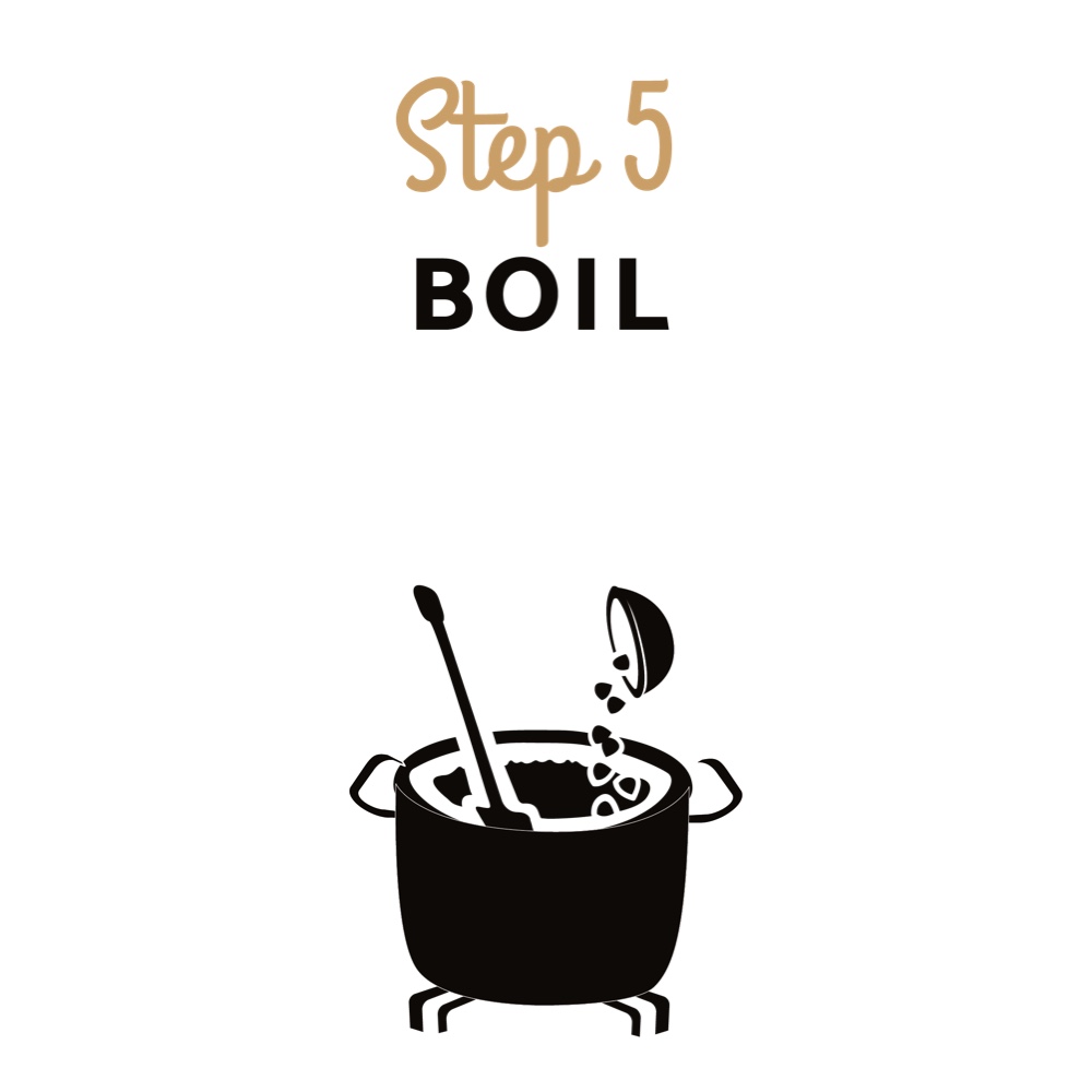 Beer Brewing Instructions - Step 5 - Boil