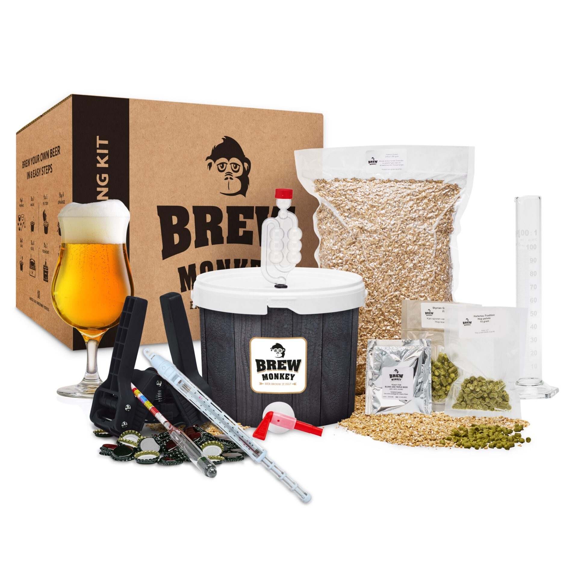 Brew Monkey Home Brewing Kit - Complete Tripel