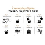 Brew Monkey bierbrouwpakket - 8 stappen van zelf bier brouwen