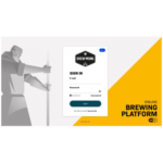 Brew Monkey bierbrouwpakket - Brew Monk online brouwplatform inlogscherm