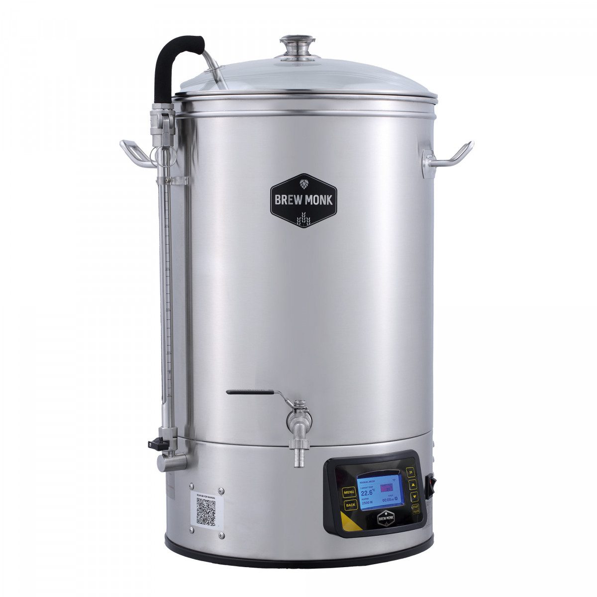 Brew Monkey Bierbrauset - Brew Monk B40 wifi Braukessel für 30 Liter Würze