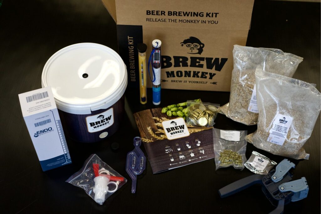 Brew Monkey bierbrouwpakket - het leukste verjaardagscadeau voor mannen bierbrouw pakket