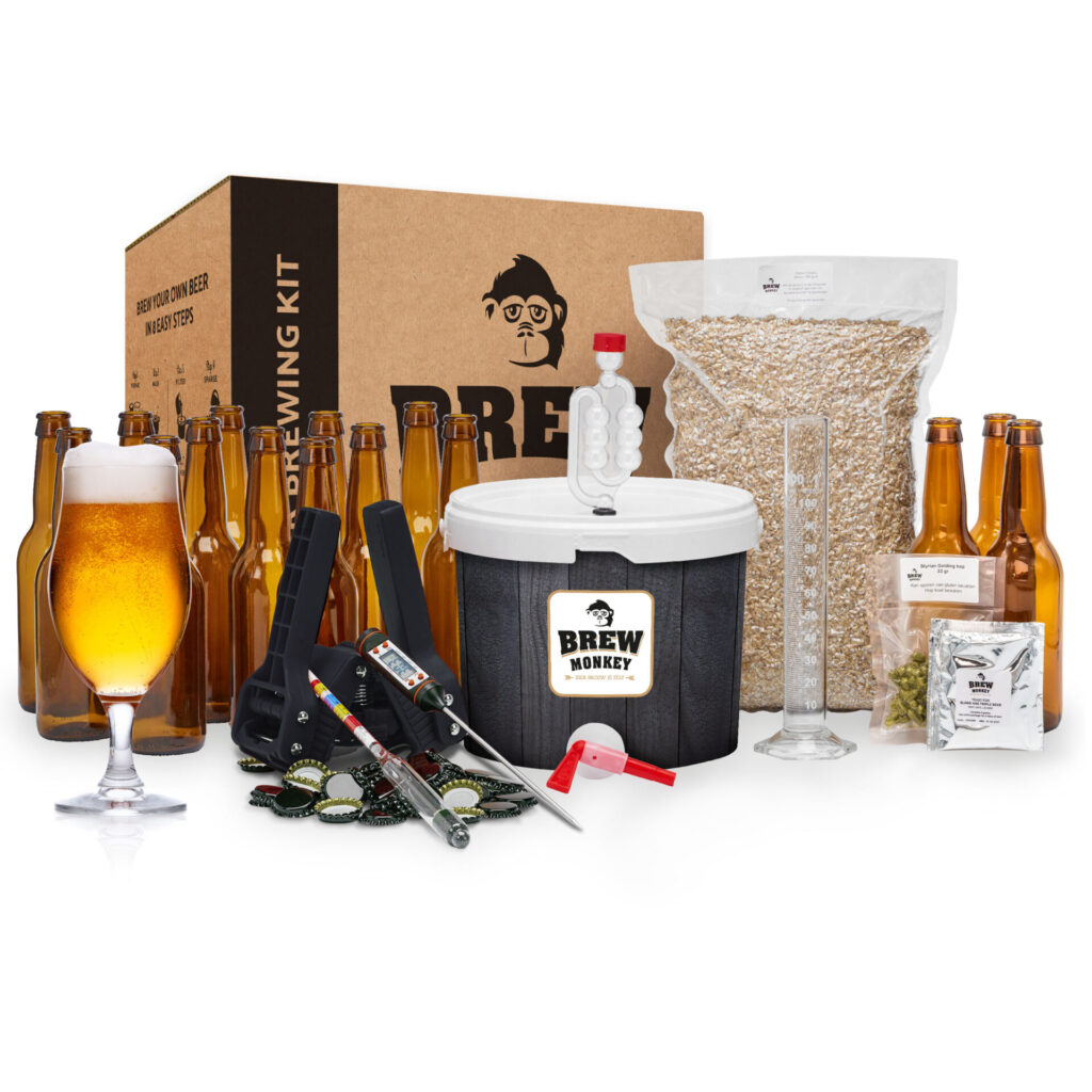 Brew Monkey Kit de Elaboracion de Cerveza Luxe Rubia