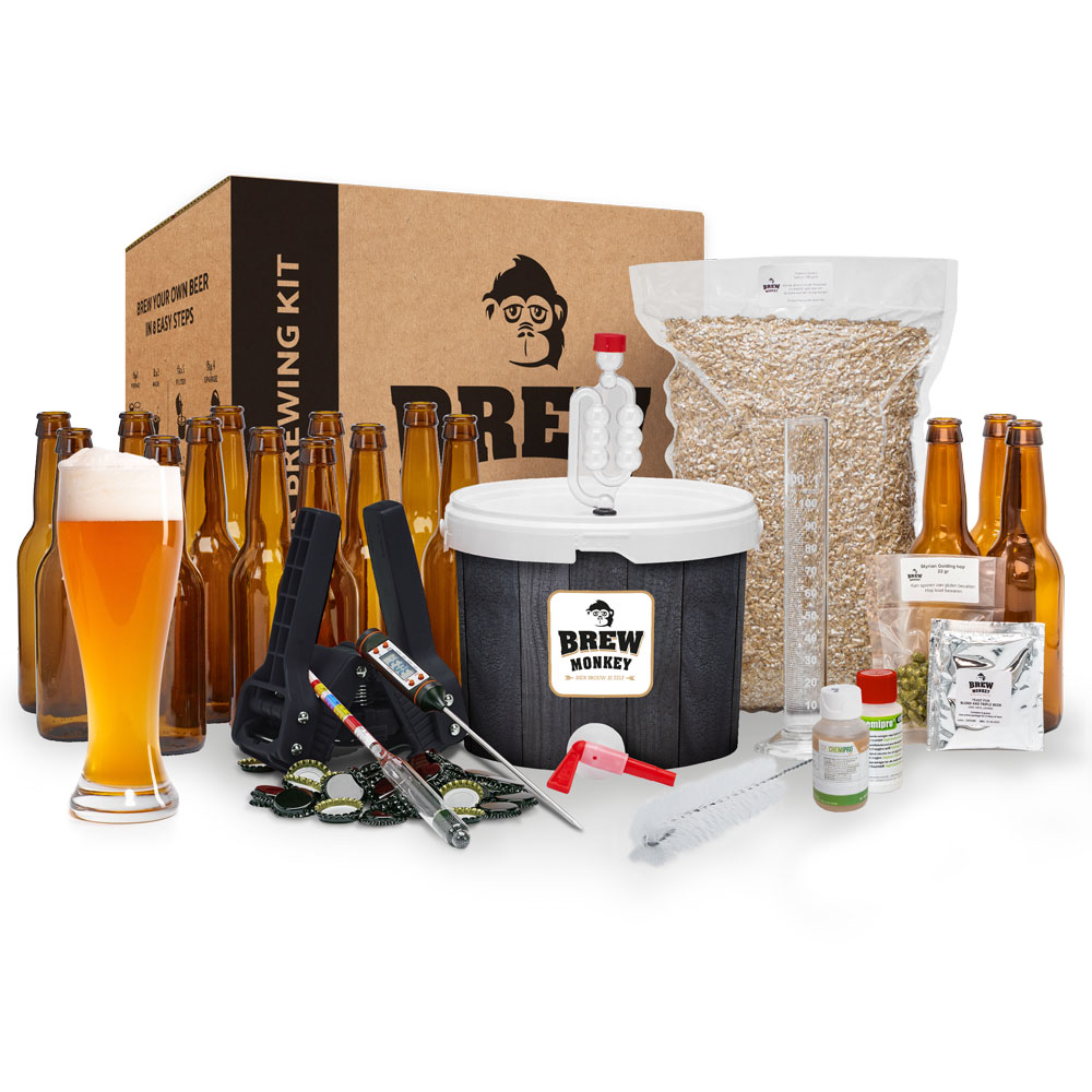 Brew Monkey® Kit de Brassage Maison – Premium Weizen