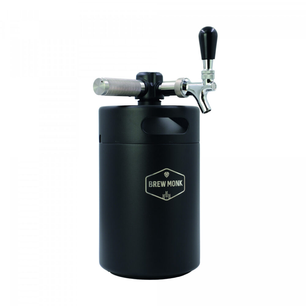 Brew Monk Mini Keg compleet tapsysteem voor bier, cocktails, Aperol Spritz.